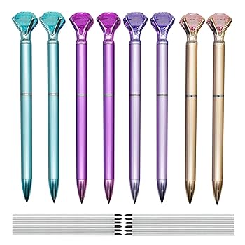 【限定値下げ・新品・未使用】【廃盤品】 Ruby bird Amazon | Maydahui 8本 無限鉛筆 ダイヤモンド クリスタル 永遠